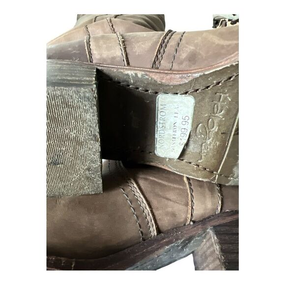 Halogen Women’s Brown Heeled Boots size 5.5 - Picture 4 of 5